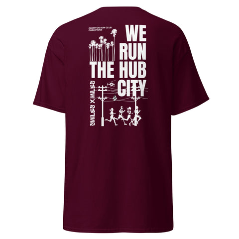 We Run the Hub City- Men's classic tee